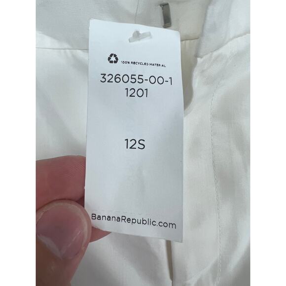 NWT Banana Republic Women's 12S Wide Leg Pant Trousers Career Modal Minimalist - Picture 4 of 13
